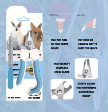 Load image into Gallery viewer, MR.RABBIT Nail Clipper and File